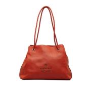 Gucci Vintage Pre-owned Laeder totevskor Red, Dam