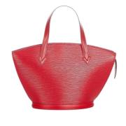 Louis Vuitton Vintage Pre-owned Laeder louis-vuitton-vskor Red, Dam