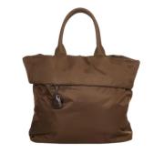 Prada Vintage Pre-owned Nylon prada-vskor Brown, Dam