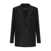 Fabiana Filippi Dubbelknäppt blazer Black, Dam