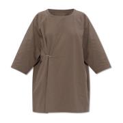 MM6 Maison Margiela Säkerhetsnål T-shirt Beige, Dam