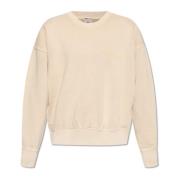 PS By Paul Smith Sweatshirt med logotyp Beige, Dam