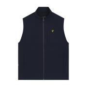 Lyle & Scott Softshell Gilet - Klassisk och stilren Blue, Herr