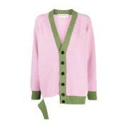 Marni Stiliga Cardigans för Kvinnor Pink, Dam