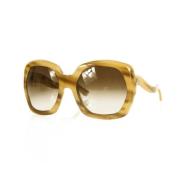 Dolce & Gabbana Pre-owned Pre-owned Tyg solglasgon Beige, Dam