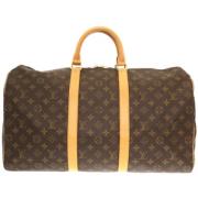 Louis Vuitton Vintage Pre-owned Canvas resvskor Brown, Dam