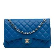 Chanel Vintage Pre-owned Laeder chanel-vskor Blue, Dam