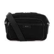 Bally Code Crossbody Väska Black, Herr