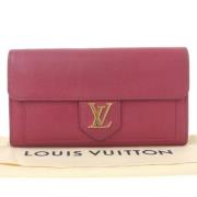 Louis Vuitton Vintage Pre-owned Läder plnbcker Red, Dam