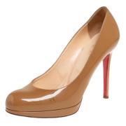 Christian Louboutin Pre-owned Pre-owned Laeder klackskor Brown, Dam