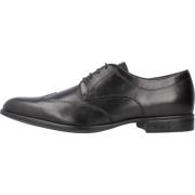 Geox Business Shoes Black, Herr