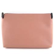 Burberry Vintage Pre-owned Läder kuvertvskor Pink, Dam