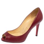 Christian Louboutin Pre-owned Pre-owned Laeder klackskor Red, Dam