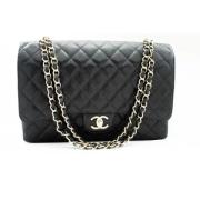 Chanel Vintage Pre-owned Läder chanel-vskor Black, Dam