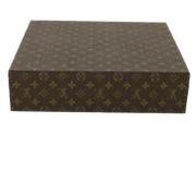 Louis Vuitton Vintage Pre-owned Canvas portfljer Brown, Dam