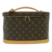 Louis Vuitton Vintage Pre-owned Canvas louis-vuitton-vskor Brown, Dam