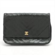 Chanel Vintage Pre-owned Läder chanel-vskor Black, Dam