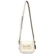 Coach Pre-owned Pre-owned Läder shoppers Beige, Dam
