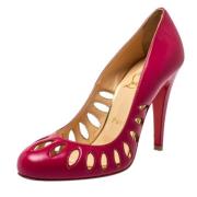 Christian Louboutin Pre-owned Pre-owned Laeder klackskor Pink, Dam