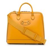 Gucci Vintage Pre-owned Laeder gucci-vskor Yellow, Dam