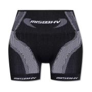 Misbhv Shorts med logotyp Black, Dam