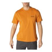 Dickies Orange Print Kortärmad T-shirt Orange, Herr