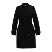 Burberry Bomull trenchcoat Black, Dam