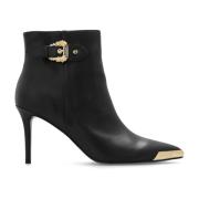 Versace Jeans Couture Ankelboots med klack Black, Dam