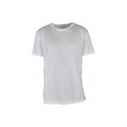 Alexander McQueen Vit Bomull T-shirt med Logotyp Inscription White, He...