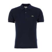 Lacoste Marinblå Piquet Polo Shirt Blue, Herr