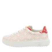 Louis Vuitton Vintage Pre-owned Canvas sneakers Pink, Dam