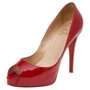 Christian Louboutin Pre-owned Pre-owned Laeder klackskor Red, Dam