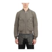 Rick Owens Bauhaus Flight Bomber Jacka Gray, Herr