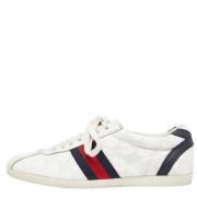 Gucci Vintage Pre-owned Laeder sneakers White, Dam