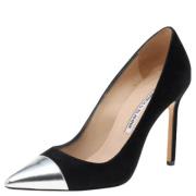 Manolo Blahnik Pre-owned Pre-owned Laeder klackskor Black, Dam