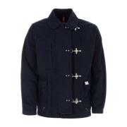 Fay Stilfull Navy Blue Denimjacka Blue, Herr