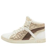 Louis Vuitton Vintage Pre-owned Laeder sneakers Gray, Dam