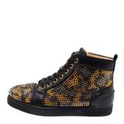 Christian Louboutin Pre-owned Pre-owned Laeder sneakers Black, Dam