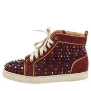 Christian Louboutin Pre-owned Pre-owned Mocka sneakers Red, Dam