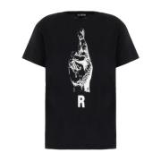 Raf Simons Klassisk T-Shirt Black, Dam
