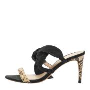 Alexandre Birman Pre-owned Pre-owned Mocka sandaler Black, Dam