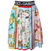 Dolce & Gabbana Pre-owned Pre-owned Silke nederdelar Multicolor, Dam