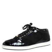 Jimmy Choo Pre-owned Pre-owned Laeder sneakers Black, Dam