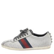 Gucci Vintage Pre-owned Tyg sneakers Gray, Dam