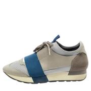 Balenciaga Vintage Pre-owned Laeder sneakers Gray, Dam