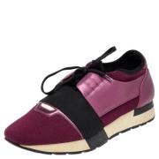 Balenciaga Vintage Pre-owned Canvas sneakers Purple, Dam