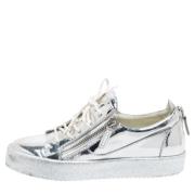 Giuseppe Zanotti Pre-owned Pre-owned Laeder sneakers Gray, Dam