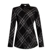 Burberry Rutig skjorta Black, Dam