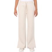 Calvin Klein Eleganta Embroidery Spacer Jog Pants Beige, Dam