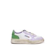 Autry Vintage Lädersneakers White, Dam